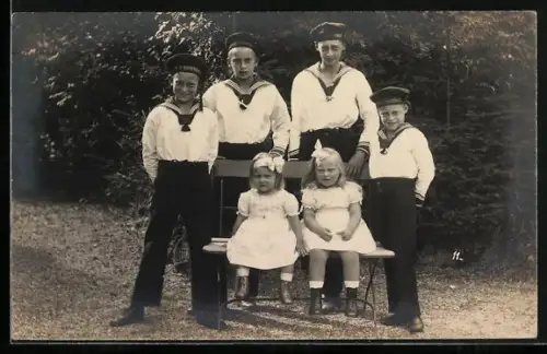 AK Kinder des Kronprinz Wilhelm von Preussen