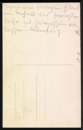 AK Prinzessin Marie Auguste von Anhalt