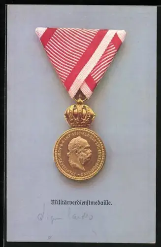 AK Österreichische Militärverdienstmedaille