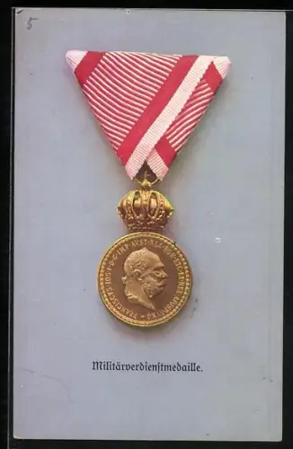 AK Österreichische Militärverdienstmedaille
