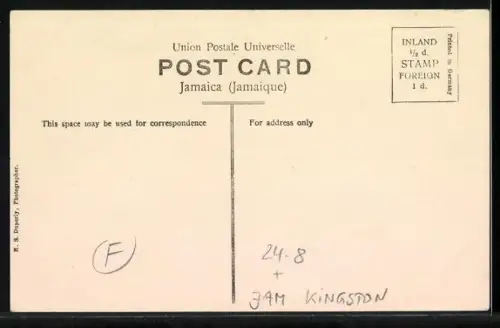 AK Kingston, Theatre Royal, Sutton Street after Earthquake 1907