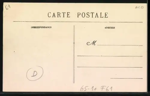 AK Condé-sur-Huisne /Orne, Vue Générale de la Gare