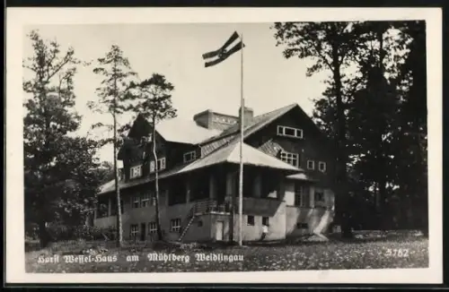 AK Weidlingau, Haus am Mühlberg, 
