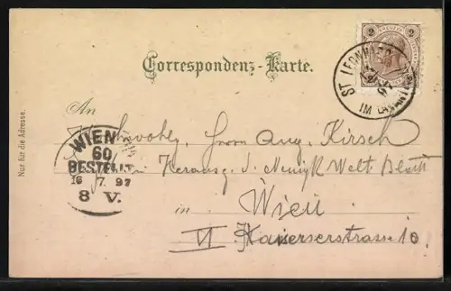 Lithographie St. Leonhard i. Lavantthal, Kirchenportal, Waldenstein, Kirche, Ortsansichten von Westen und Osten