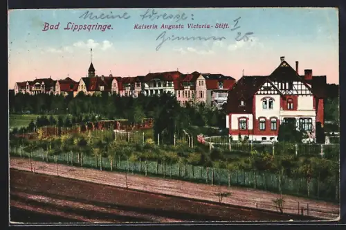 AK Bad Lippspringe, Kaiserin Augusta Victoria-Stift