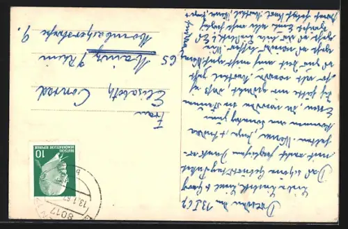 AK Dresden, Brühl`sche Terrasse