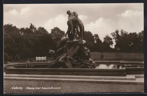 AK Coburg, Herzog Carl Eduard-Brunnen