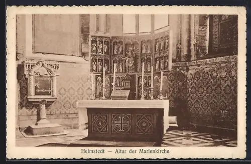 AK Helmstedt, Altar der Marienkirche