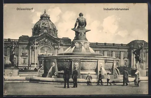 AK Düsseldorf, Industriebrunnen