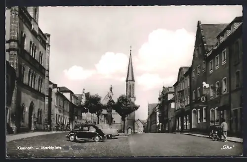 AK Kemnath / Ostmark, Marktplatz