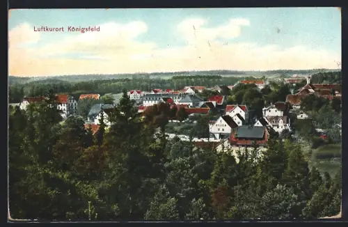 AK Königsfeld / Schwarzwald, Ortsansicht