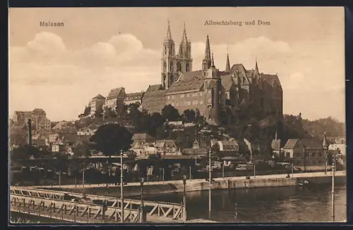AK Meissen, Albrechtsburg und Dom