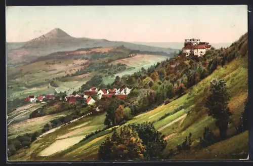 AK Göppingen, Hohenstaufen und Ruine Rechberg