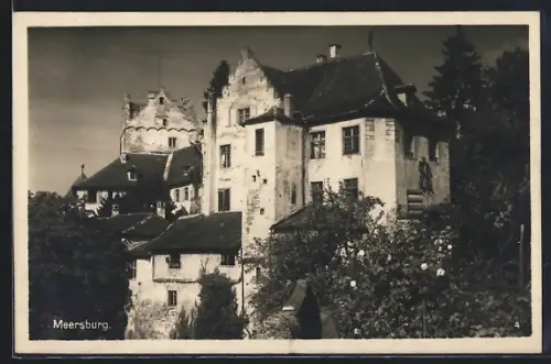 AK Meersburg, Blick zum schloss