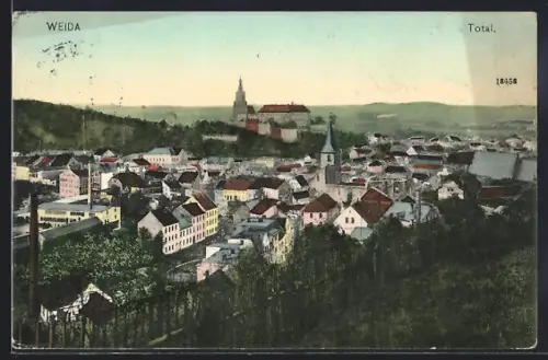 AK Weida / Thür., Totalansicht
