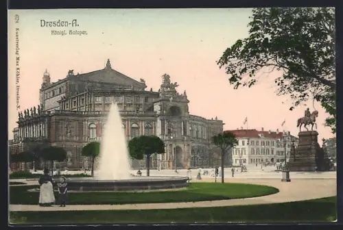 AK Dresden, Königliche Hofoper