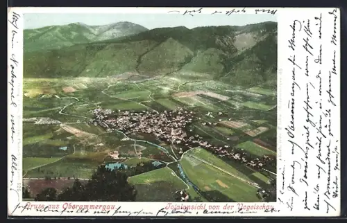 AK Oberammergau, Totalansicht