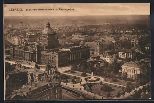 AK Leipzig, Blick nach dem Reichsgericht