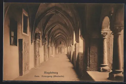 AK Magdeburg, Kreuzgang im Dom