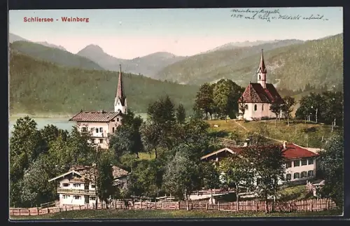 AK Schliersee-Weinberg, Panorama
