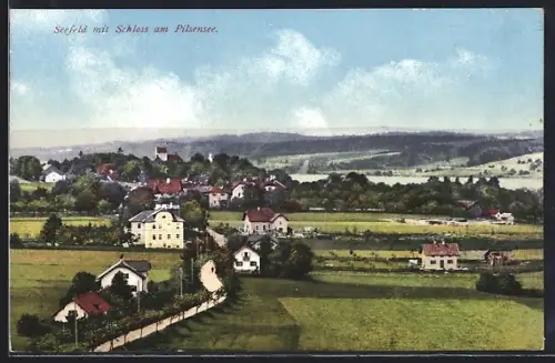 AK Seefeld / Erling, Schloss am Pilsensee