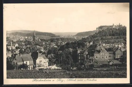 AK Heidenheim a. Brz., Blick von Norden