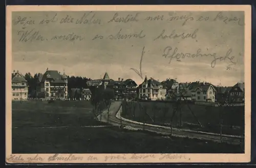 AK Königsfeld, Blick auf den Ort