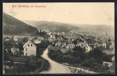 AK Bad Harzburg, Ortsansicht vom Eichenberge