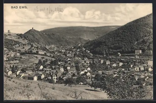 AK Bad Ems, Blick auf die Ortschaft