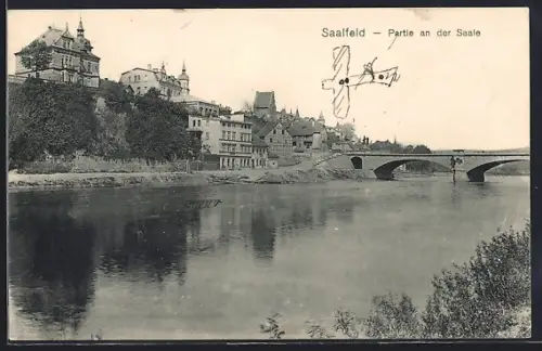 AK Saalfeld, Partie an der Saale