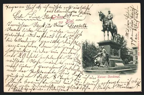 AK Kiel, Kaiser-Denkmal