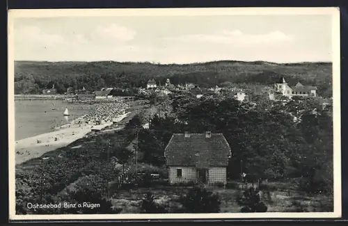 AK Binz / Rügen, Totalansicht