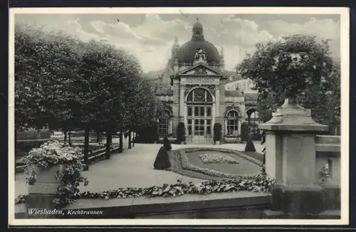 AK Wiesbaden, Kochbrunnen