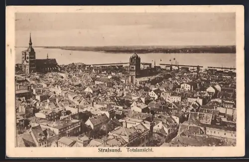 AK Stralsund, Totalansicht