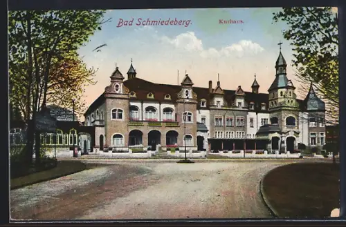 AK Bad Schmiedeberg, Blick zum Kurhaus