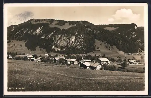 AK Kornau b. Oberstdorf, Ortsansicht aus der Vogelschau