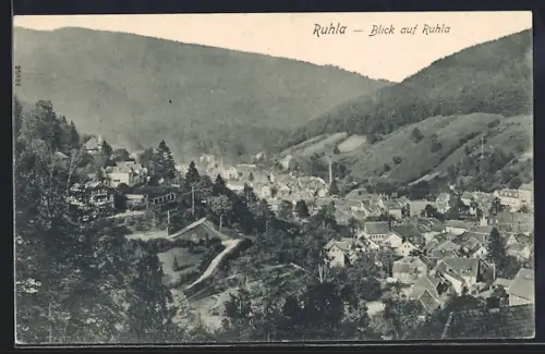 AK Ruhla, Blick auf den Ort