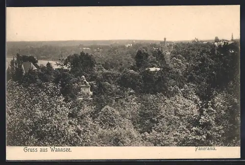 AK Berlin-Wannsee, Panorama