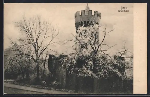 AK Jena, Blick auf den Pulverturm