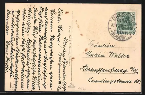 AK Dresden, Dampfschiff-Landungsplatz