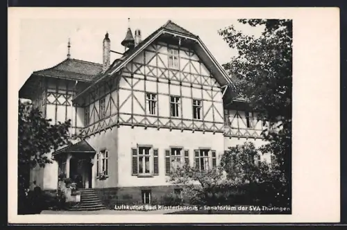 AK Bad Klosterlausnitz, Sanatorium der SVA Thüringen