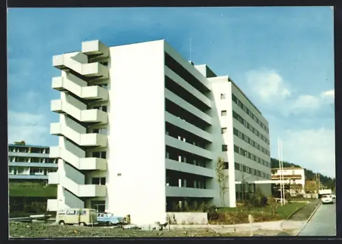 AK Bad Soden b. Salmünster, Partie am Park-Sanatorium