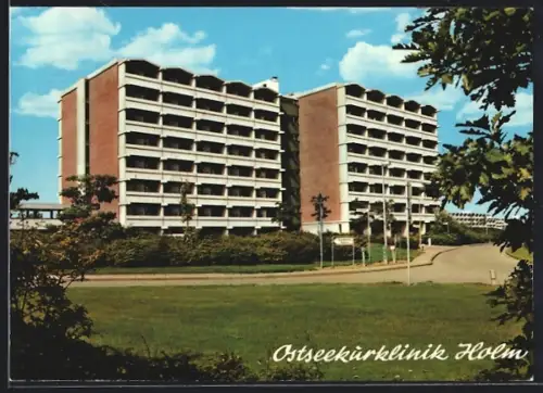 AK Holm / Ostsee, Gebäude der Kurklinik