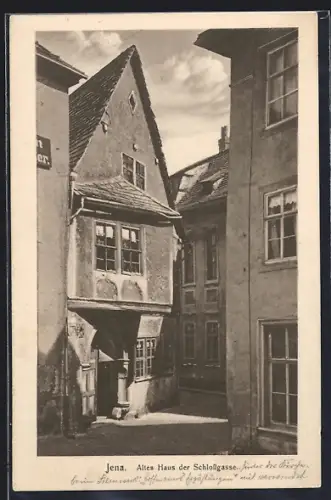AK Jena, Altes Haus der Schlossgasse