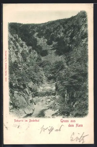 AK Bodethal, Schurre im Bodethal