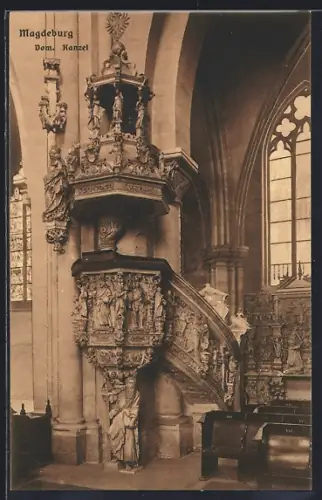 AK Magdeburg, Dom, Kanzel