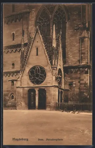 AK Magdeburg, Dom Paradiespforte