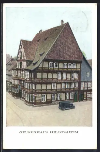 AK Hildesheim, Gildenhaus, Restaurant und Festsäle, Inh. Rudolf Balliel, Kreuzstr. 11