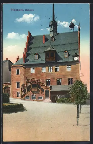 AK Pössneck, Rathaus