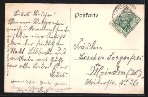 AK Lübbecke, Partie in der Niedernstrasse